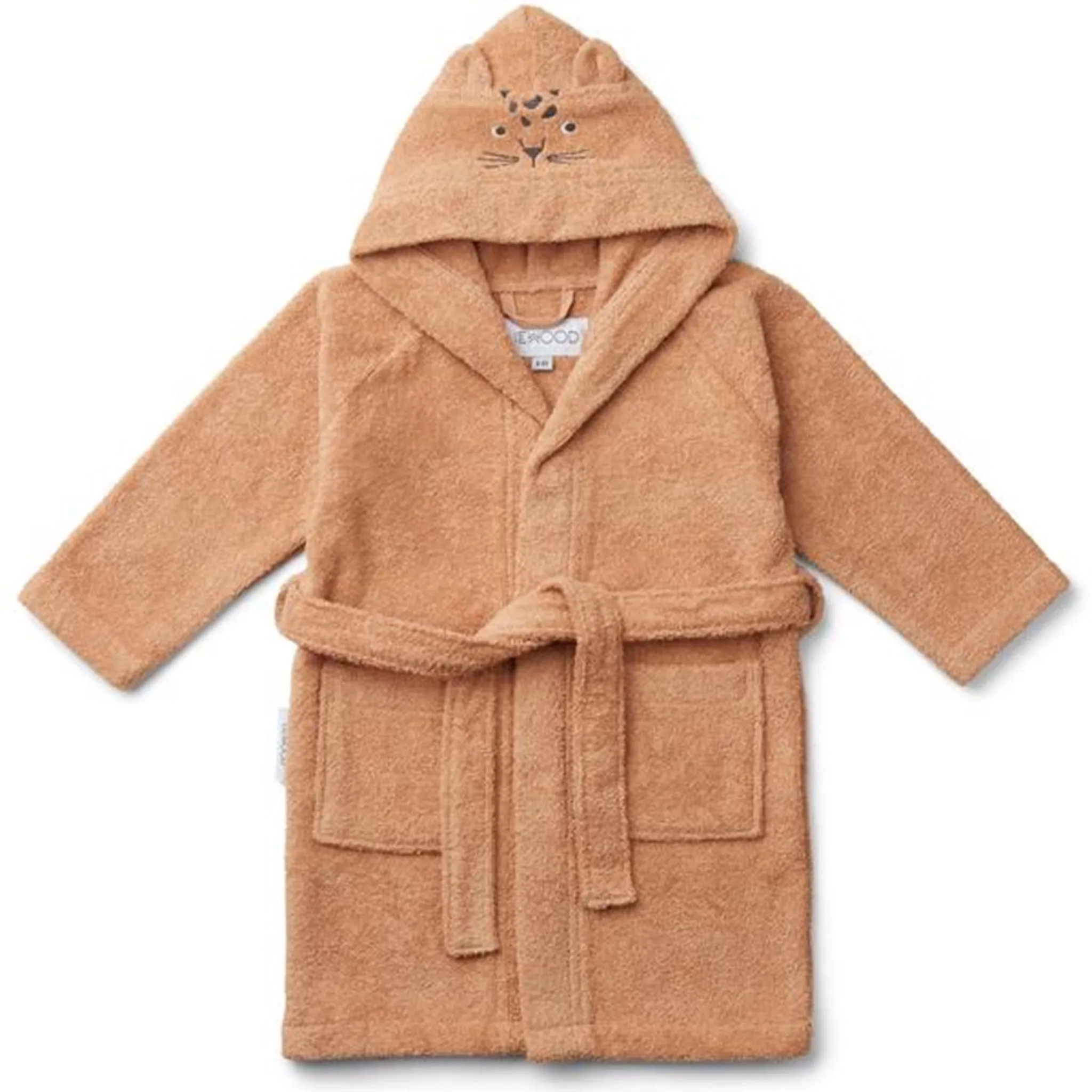 Liewood Lily Bathrobe Leopard Apricot