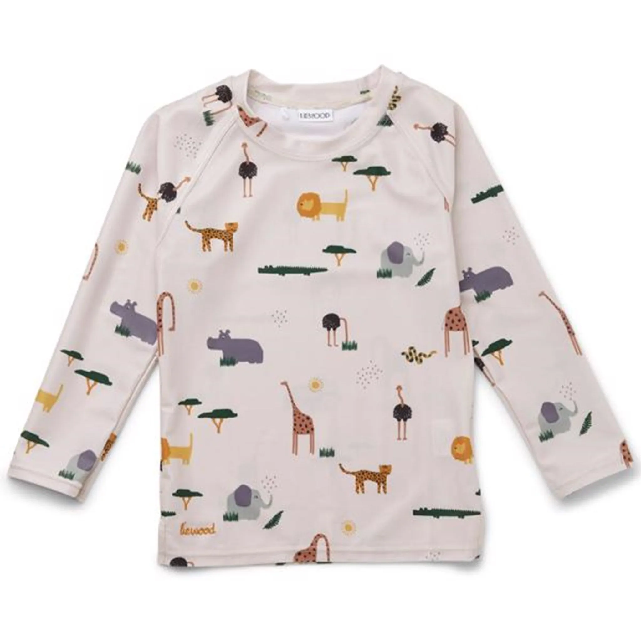 Liewood Noah Swim Tee Safari Sandy Mix