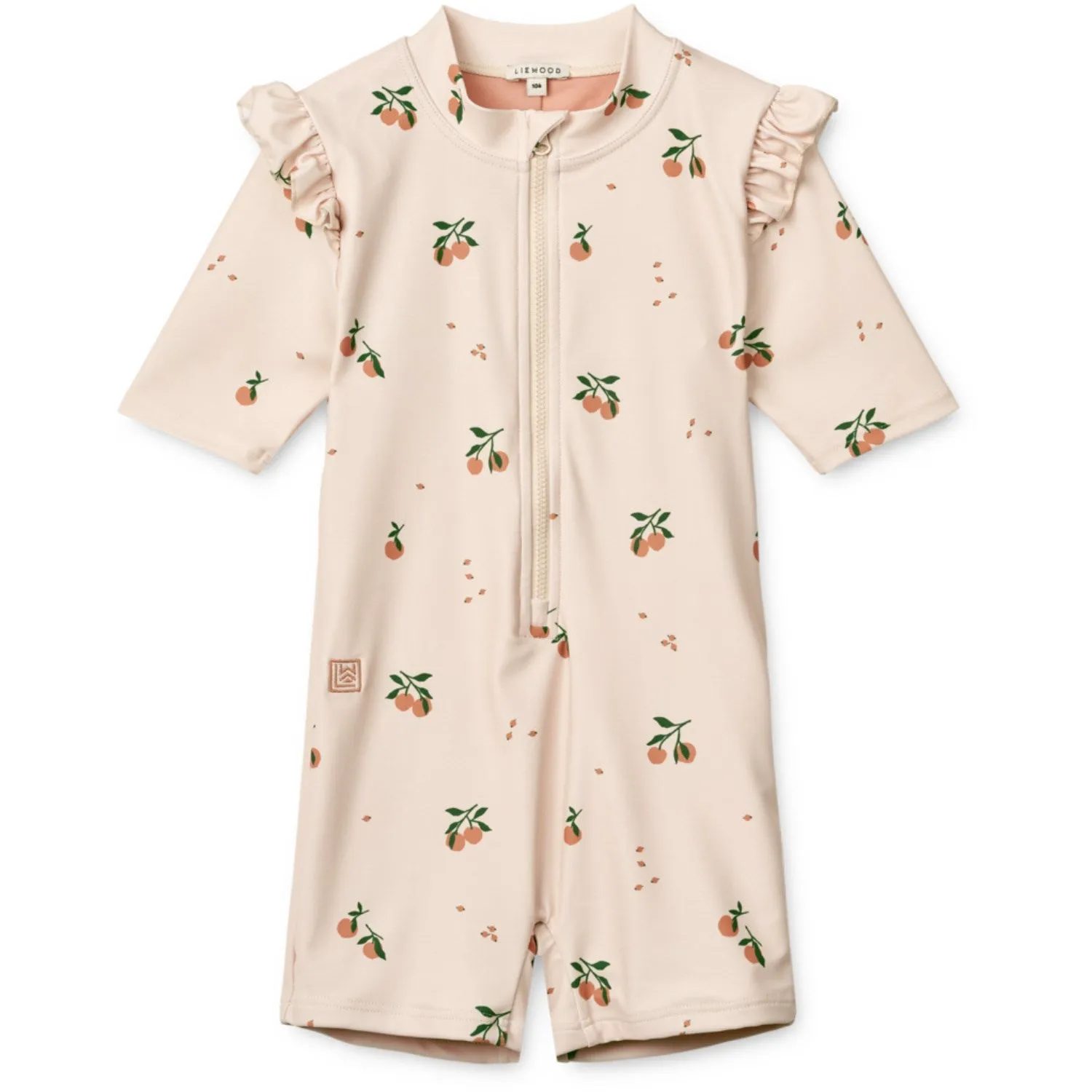 LIEWOOD Peach / Sea Shell Amel Printed Swim Jumpsuit