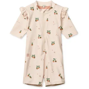 LIEWOOD Peach / Sea Shell Amel Printed Swim Jumpsuit