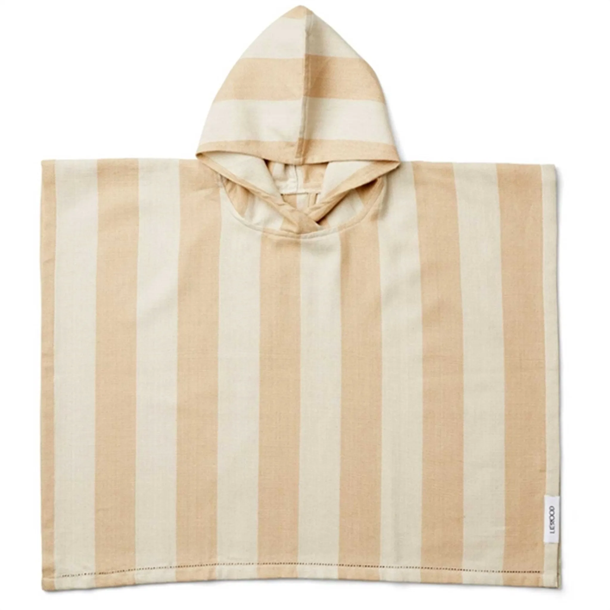 Liewood Roomie Poncho Stripe Safari/Sandy