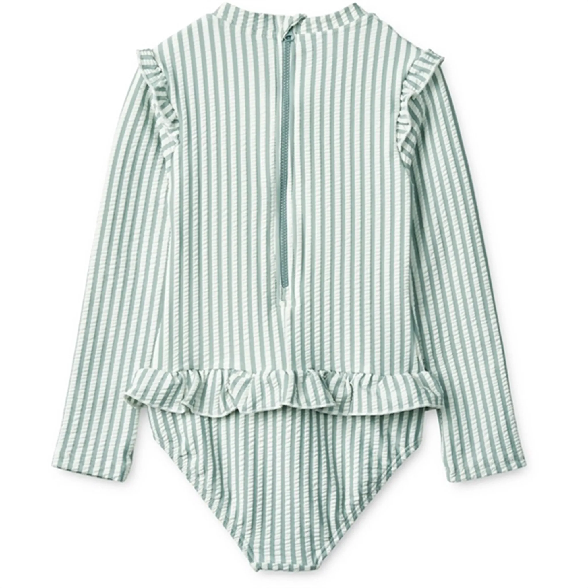 Liewood Sille Swimsuit Y/D Stripe: Sea Blue/White