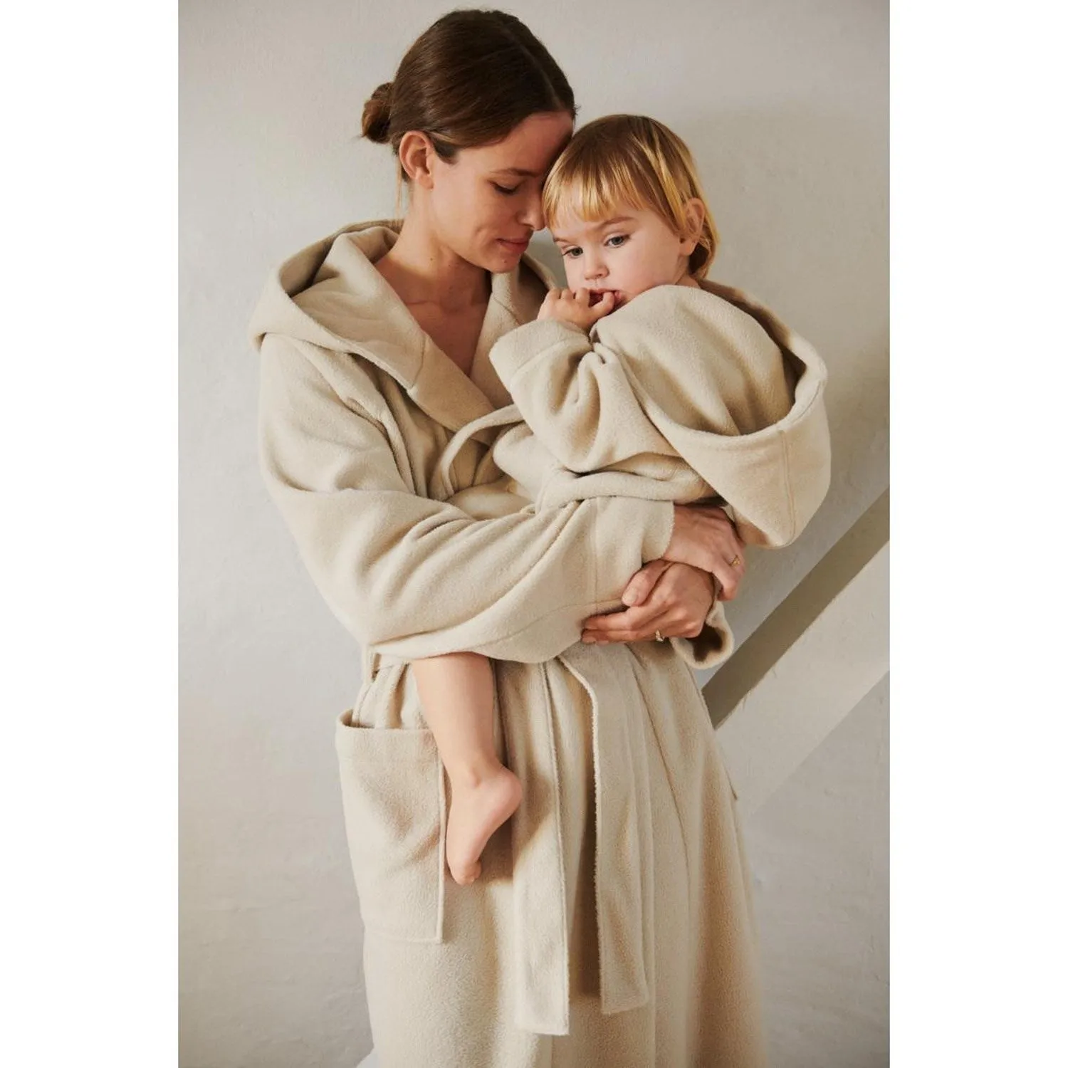LieWood Silver Lining Saki Fleece Bathrobe With Ears
