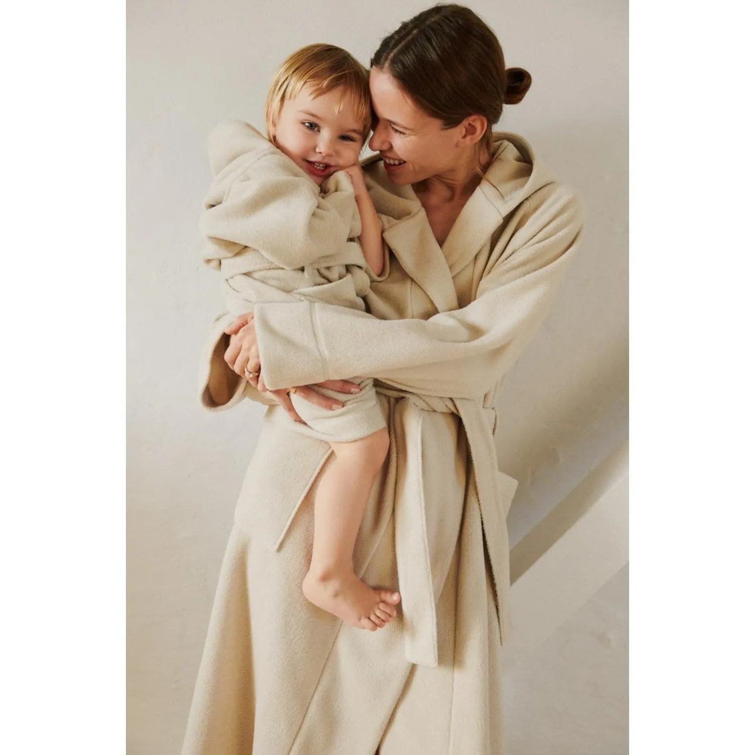 LieWood Silver Lining Saki Fleece Bathrobe With Ears