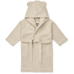 LieWood Silver Lining Saki Fleece Bathrobe With Ears