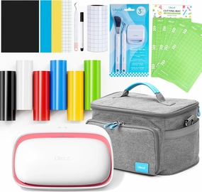 Likcut Vinyl Cutter Machine Creator Bundle with Carrying Case & Accessories, User-Friendly Sticker Maker Set, Portable Vinyl Printer for Sticker Joy Craft & Home Decor, School Project vinyl accessories,turntable parts,record player tools,