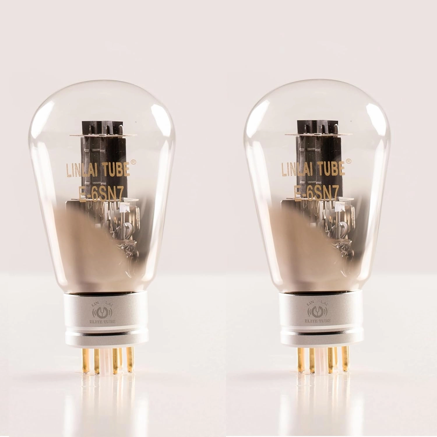 LINLAI E6SN7 1 Pair Free Matching Vacuum Tube for Hifi Audio Amplifier (E-6SN7) tube amplifier,valve amp,audiophile tube stereo,