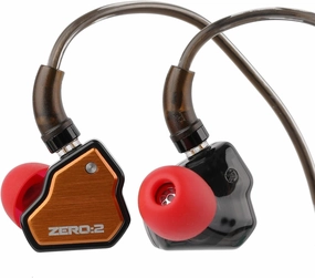 Linsoul 7Hz x Crinacle Zero:2 in Ear Monitor, Updated 10mm Dynamic Driver IEM, Wired Earbuds Earphones, Gaming Earbuds, with OFC IEM Cable for Musician (Orange) audiophile headphones,high-end headphones,studio over-ear,