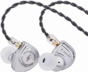 Linsoul SIMGOT EW200 10mm SCP Diaphragm Dynamic Driver in-Ear Earphones with All Metal Body, Detachable 0.78mm 2pin Silver-Plated OFC Cable for Audiophiles Musicians (EW200 with Mic) audiophile headphones,high-end headphones,studio over-ear,