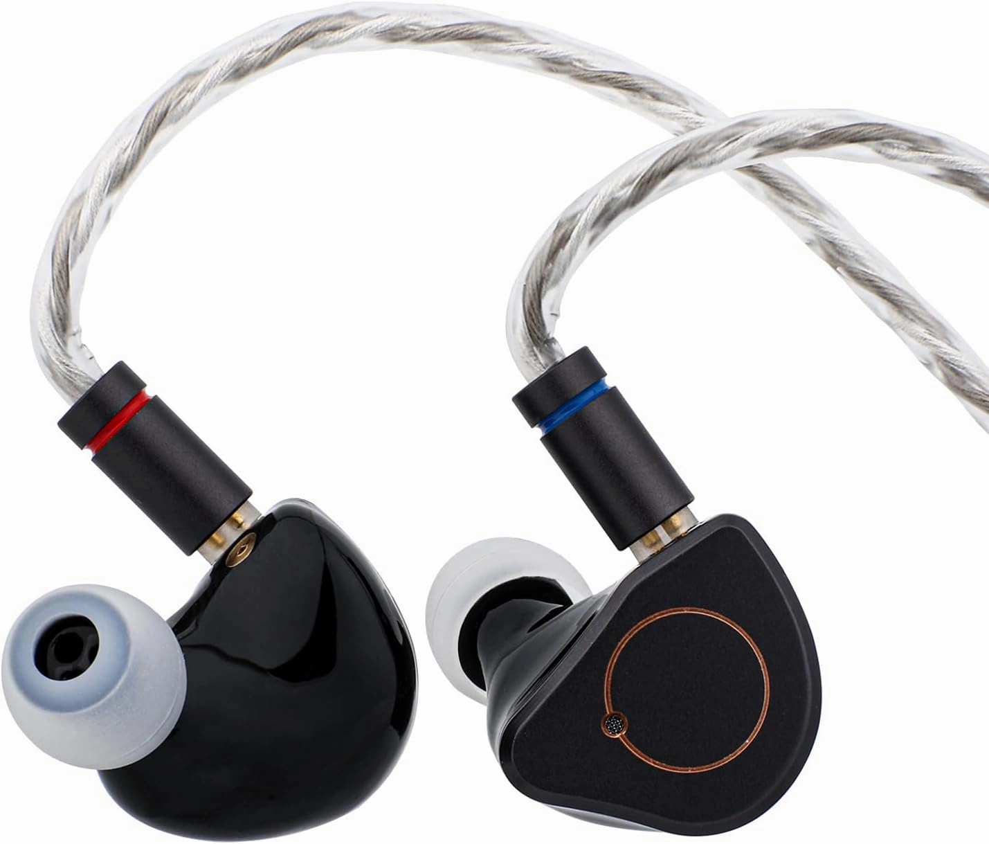 Linsoul SIMGOT SuperMix 4 1DD 1BA 1Planar 1PZT Hybrid Drivers Earphones, HiFi in Ear Monitor IEM, Wired Gaming Earbuds with OFC Silver-Plated Cable for Musician Audiophile audiophile headphones,high-end headphones,studio over-ear,