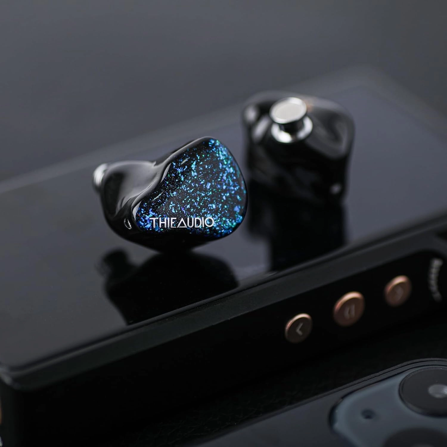 Linsoul THIEAUDIO Hype 4 2DD 4BA in Ear Monitor, HiFi IEM Earphones with Tonal Balance, Latest Sonion Driver, Detachable Silver-Plated OCC Cable for Audiophile Musician Professionals (Black)