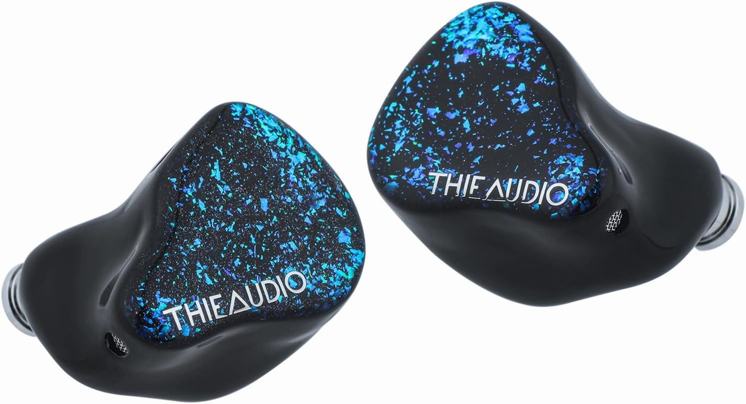 Linsoul THIEAUDIO Hype 4 2DD 4BA in Ear Monitor, HiFi IEM Earphones with Tonal Balance, Latest Sonion Driver, Detachable Silver-Plated OCC Cable for Audiophile Musician Professionals (Black)