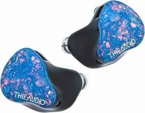 Linsoul THIEAUDIO Hype 4 2DD 4BA in Ear Monitor, HiFi IEM Earphones with Tonal Balance, Latest Sonion Driver, Detachable Silver-Plated OCC Cable for Audiophile Musician Professionals (Blue) audiophile headphones,high-end headphones,studio over-ear,