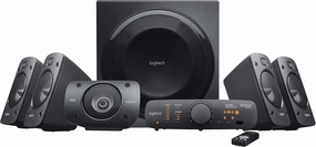 Logitech Z906 5.1 Surround Sound Speaker System - THX, Dolby Digital and DTS Digital (Renewed) surround sound system,cinema audio kit,5.1 surround package,