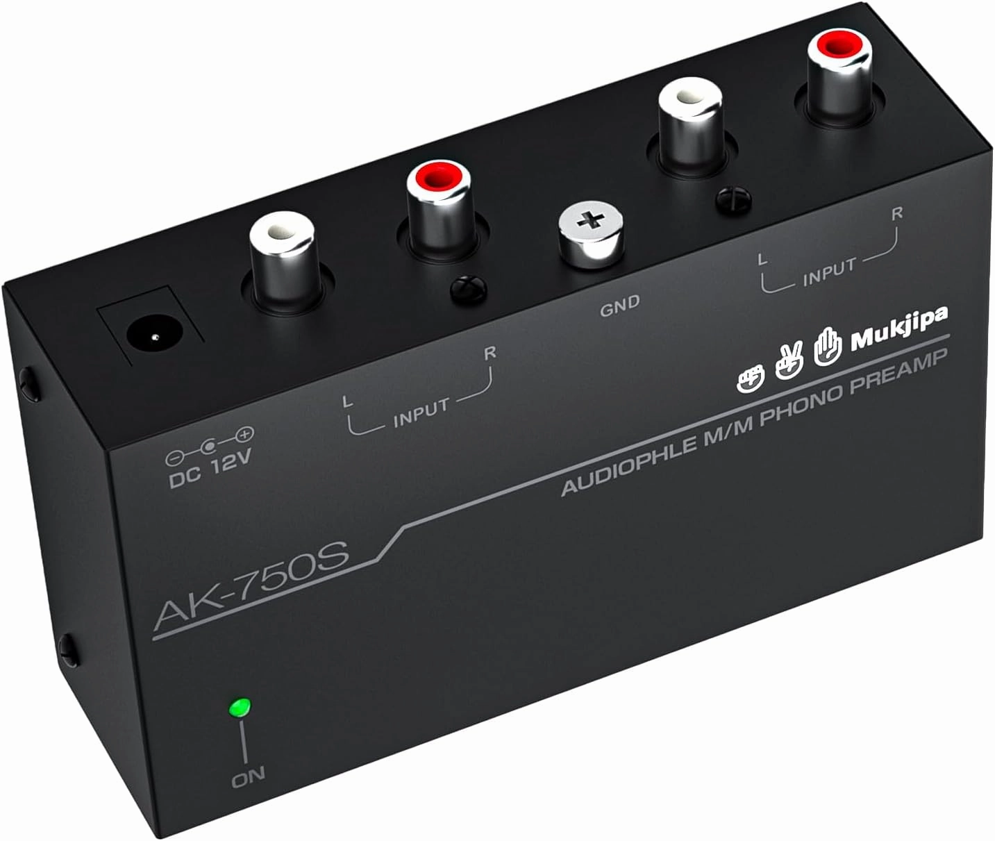 LP-A Preamp Preamplifier, Pre-Amplifier for Turntable Audiophile M/M Phono preamp with Level Volume Controls 2 RCA, Low Noise Operation, with 12 Volt DC Adapter. LP-A phono preamp,turntable amplifier,record player preamp,