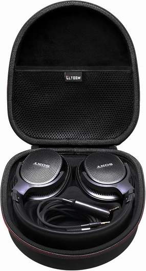 LTGEM Case Compatible with Sony MDR-MV1 Open Back Reference Monitor Headphones(Case Only) reference headphones,neutral sound headphones,monitor headphones,