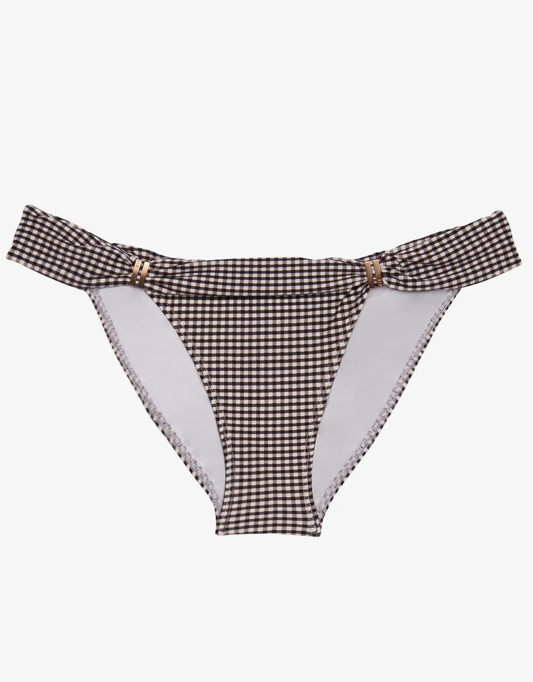 Lupita Bia Tube Bikini Pant - Black Check