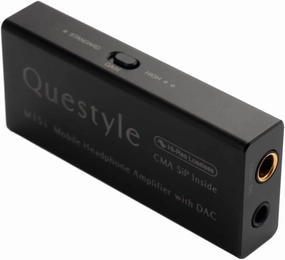 M15i Headphone Amplifier Portable DAC USB DAC Amp with Dual-Jack, Portable Headphone Amp - Apple MFi Certified, Hi-Res DAC - Low Noise, for iOS/Android/PC DAC,USB audio converter,digital to analog converter,