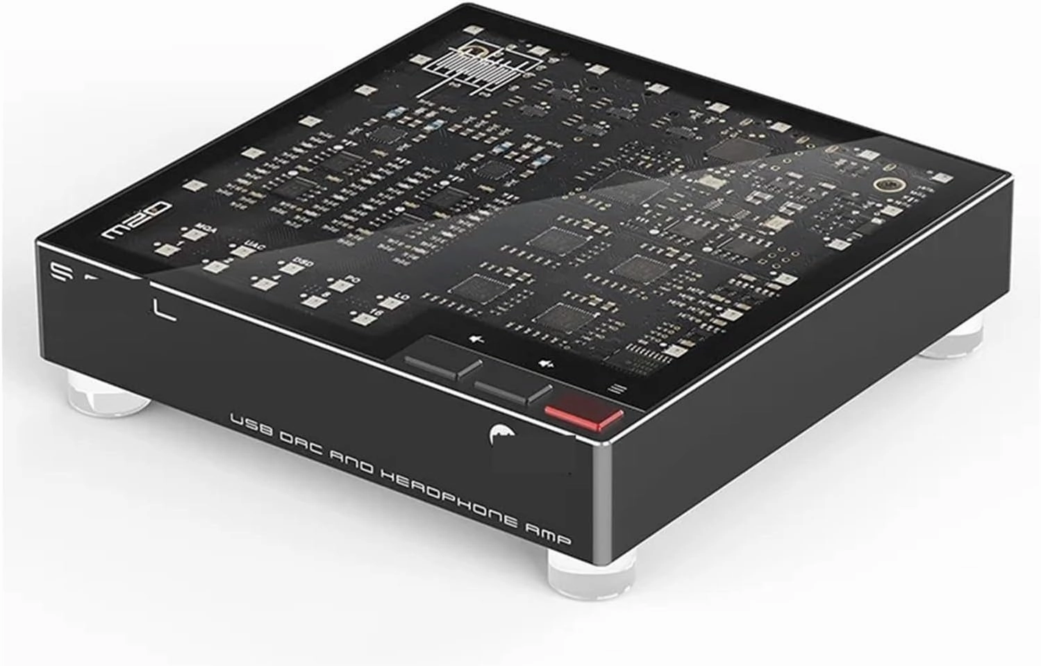 M20 Hi-Res Audio Decoder CS43131*4 TPA6120A2*2 Chip MQA-CD XU316 DSD256 USB Input 3.5mm 4.4mm Jack Headphone Amplifier(Black) hi-res portable player,digital audio player,DAP lossless,