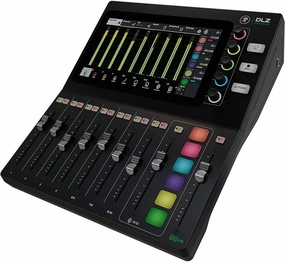Mackie DLZ Creator Adaptive Digital Mixer with Mix Agent Technology Bundle with 4x CAD GXL1800 Side-Address Studio Condenser Microphone and SanDisk 32GB Memory Card with SD Adapter mixer console,audio mixing desk,DJ console,