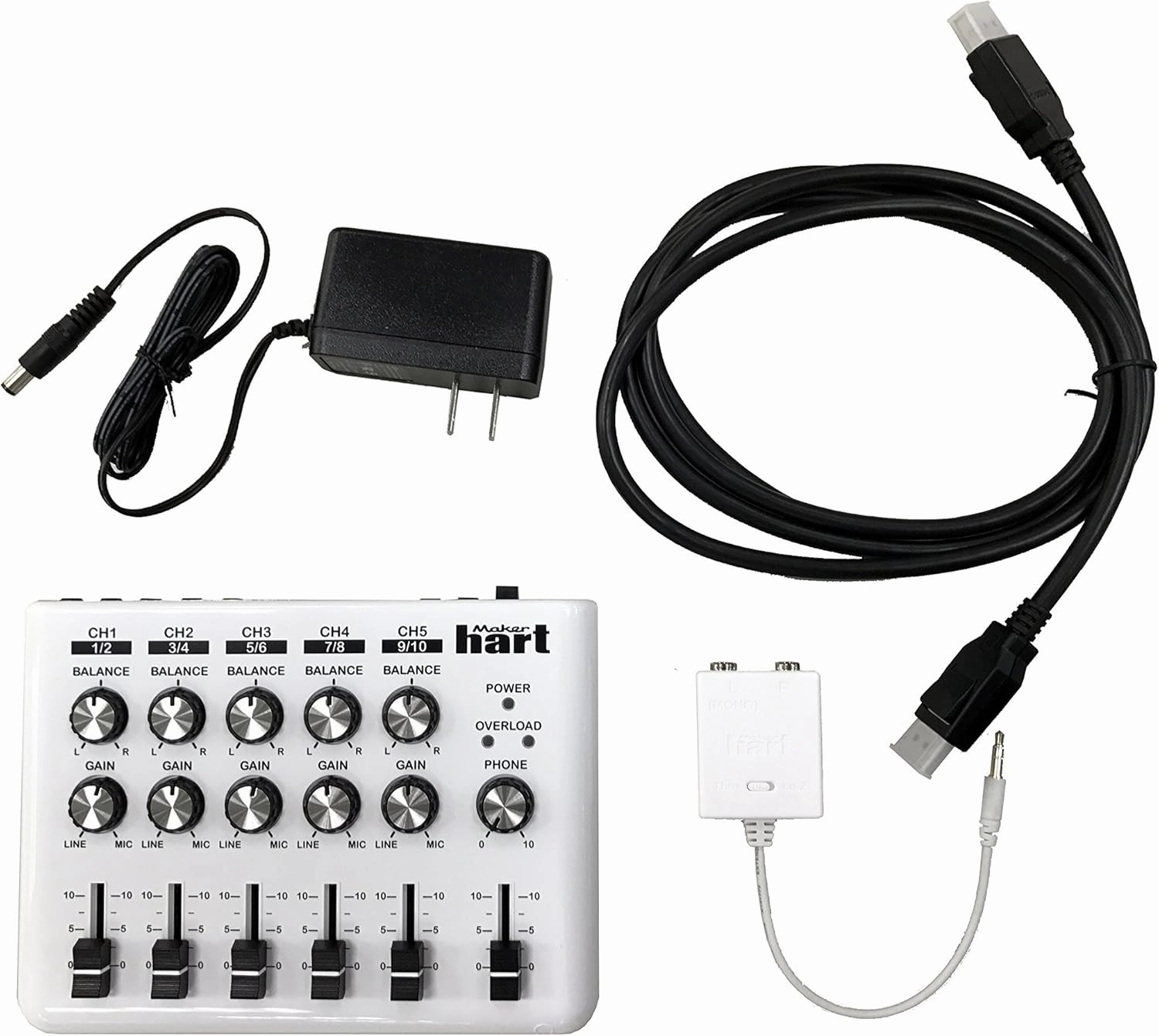 Maker hart Loop Mixer (Loop Mixer Full Package) mixer console,audio mixing desk,DJ console,