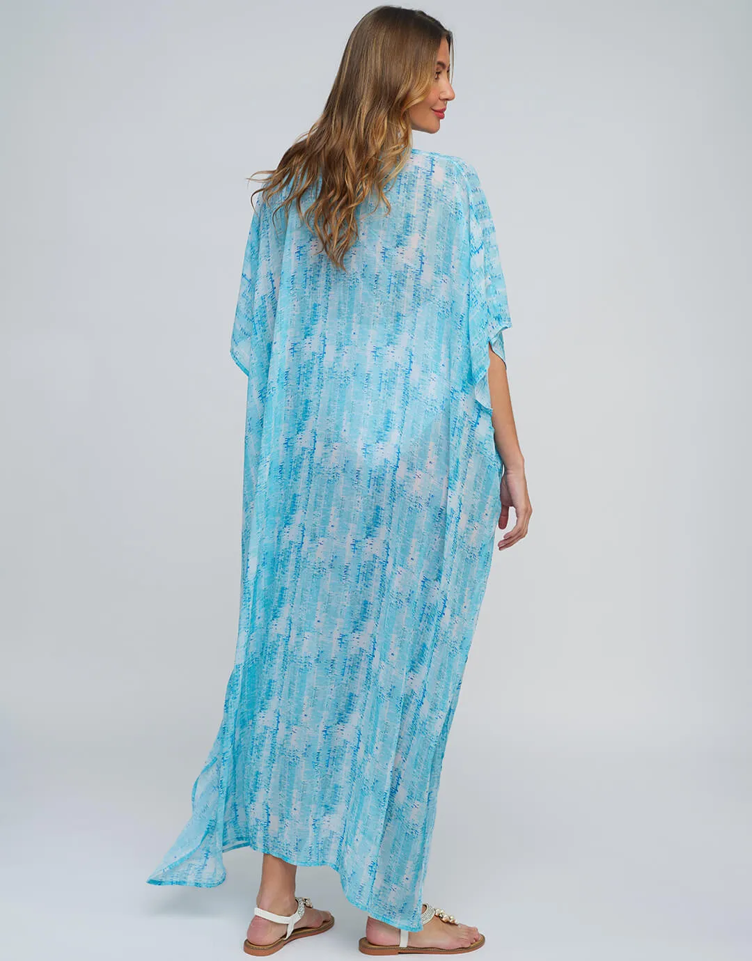 Marina Maxi Kaftan - Blue