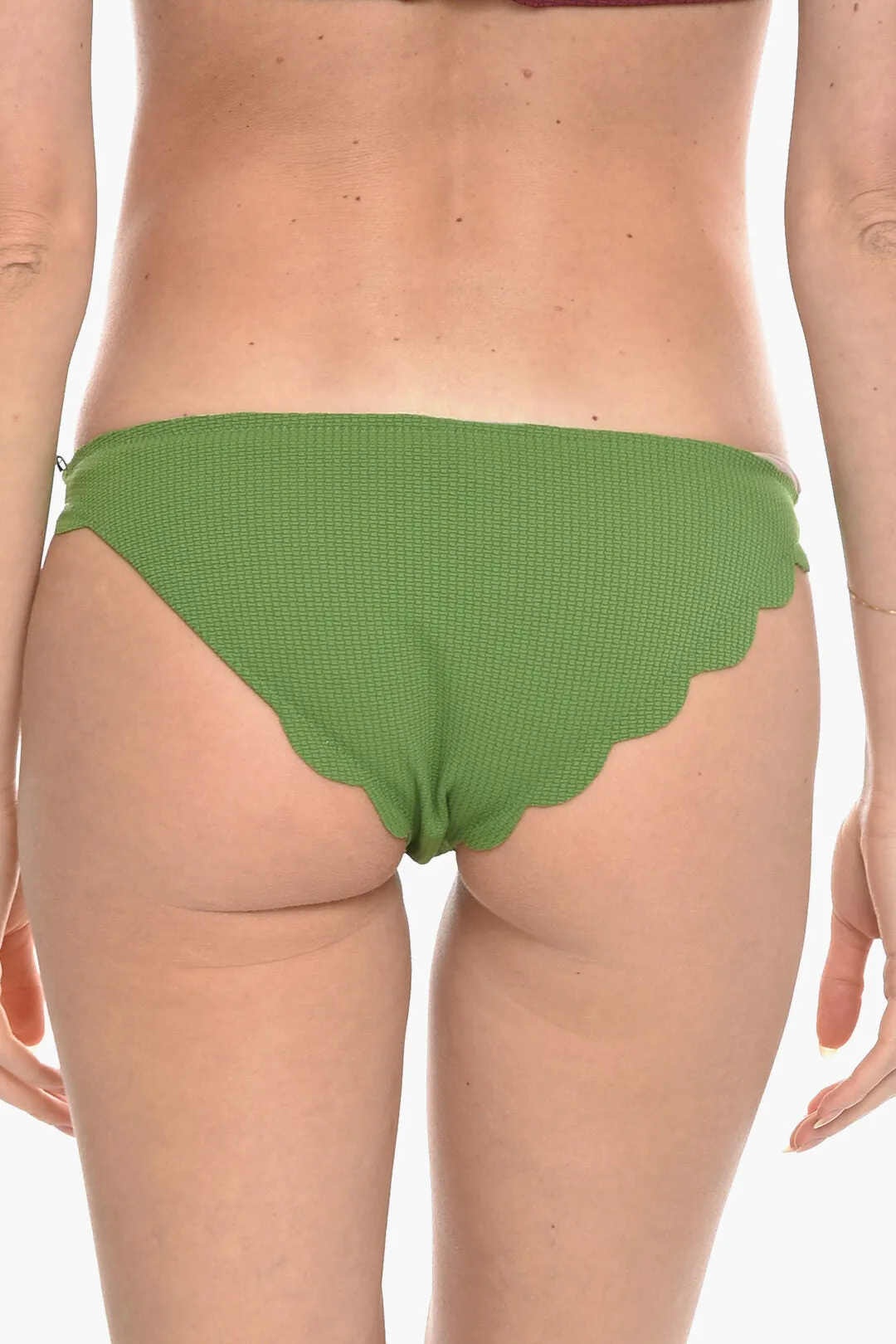 Marysia Scalloped Edges Broadway Bikini Bottom L Standard Size