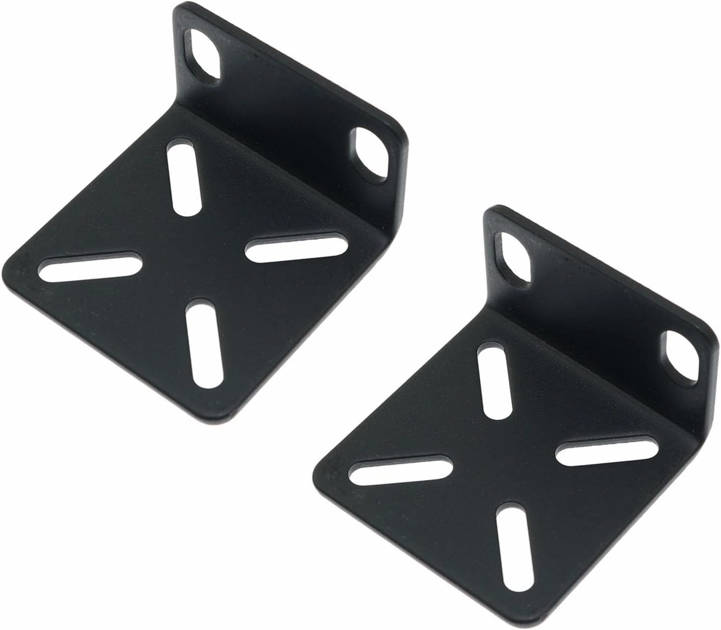 Maxmoral 2pcs Adjustable Rack Ears Rack Mount Kit for 17.3 inch Wide Switches rackmount gear,audio rack equipment,studio rackmounts,