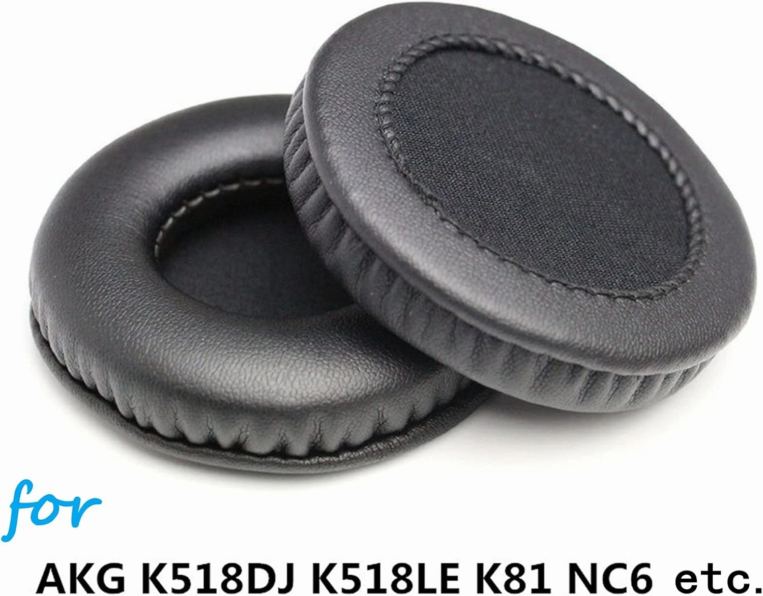 MDR NC7 Headphone Earpads Replacement Ear Pads Cushion Compatible with Philips SHB3060 Sony MDR-NC6 MDR NC6 MDR-NC8 AKG K518 K81 Noise Canceling Headsets, Black reference headphones,neutral sound headphones,monitor headphones,