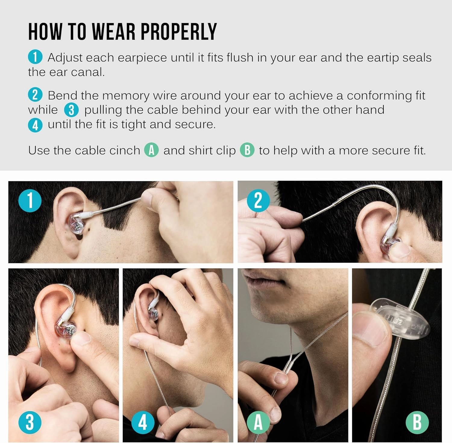 MEE audio Personalized M6 PRO in Ear Monitor Headphones for Musicians w/Engraved Metal Faceplates: Choose an Artwork and/or Add Custom Text, Noise Isolating Professional Earbuds w/Replaceable Cables