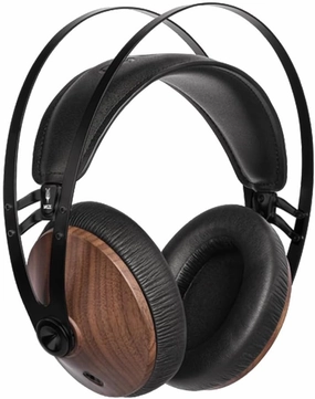 Meze 99 Classics Wired Wooden Closed Back Over Ear Headphones with Microphone (Walnut/Black) audiophile headphones,high-end headphones,studio over-ear,