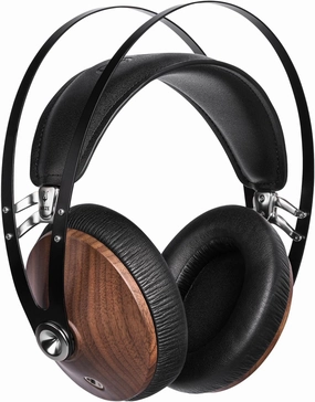 MEZE AUDIO | 99 Classics Walnut Silver | Wooden Closed-Back Headphones for Audiophiles | Gaming | Podcasts | Home Office | Wired Over-Ear Headphones with Mic and Self Adjustable Headband audiophile headphones,high-end headphones,studio over-ear,