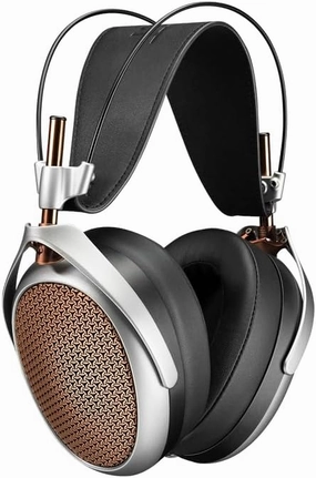 MEZE AUDIO Poet | Wired Over-Ear Planar Magnetic Open-Back Headphones for Audiophiles | Acoustic Metamaterial Tuning System | Detachable Magnetic Earpads | Premium Braided Cable Included audiophile headphones,high-end headphones,studio over-ear,