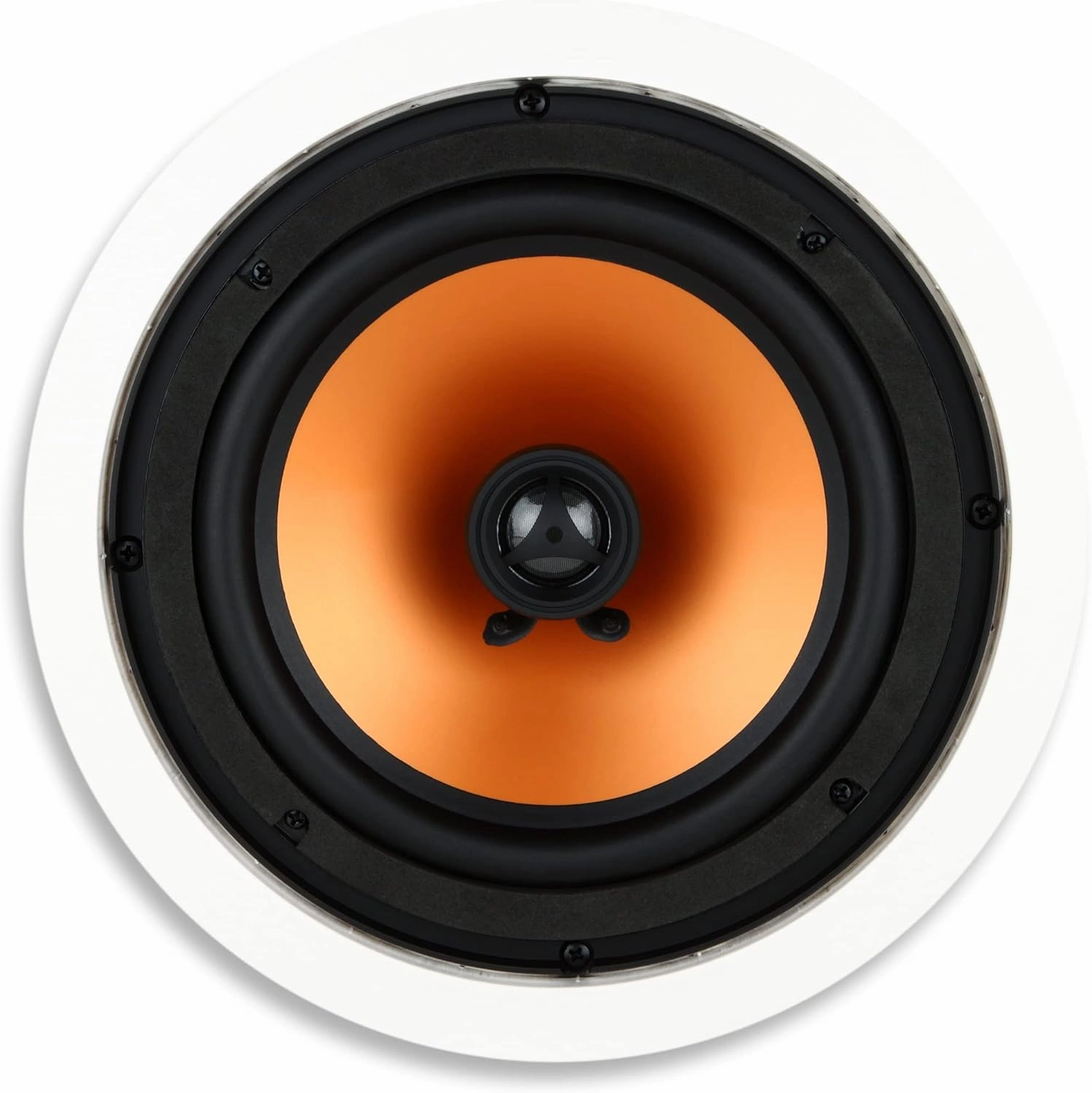 Micca M-8C 8 Inch in-Ceiling Speaker for Whole House Audio, Home Theater, Indoor or Covered Outdoor, 8" Woofer, 1" Tweeter, Paintable, each (Renewed) soundbar,TV speaker bar,home theater soundbar,