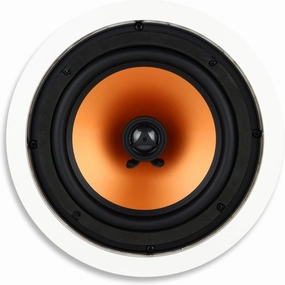 Micca M-8C 8 Inch in-Ceiling Speaker for Whole House Audio, Home Theater, Indoor or Covered Outdoor, 8" Woofer, 1" Tweeter, Paintable, each (Renewed) soundbar,TV speaker bar,home theater soundbar,