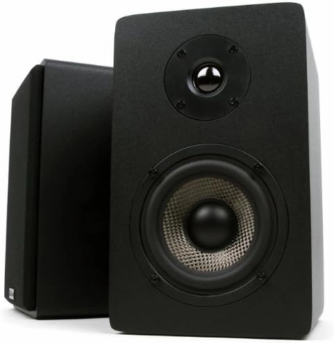 Micca PB42X 15W x 2 Powered Bookshelf Speakers (Pair) (Renewed) bookshelf speakers,compact stereo speakers,hi-fi shelf speakers,
