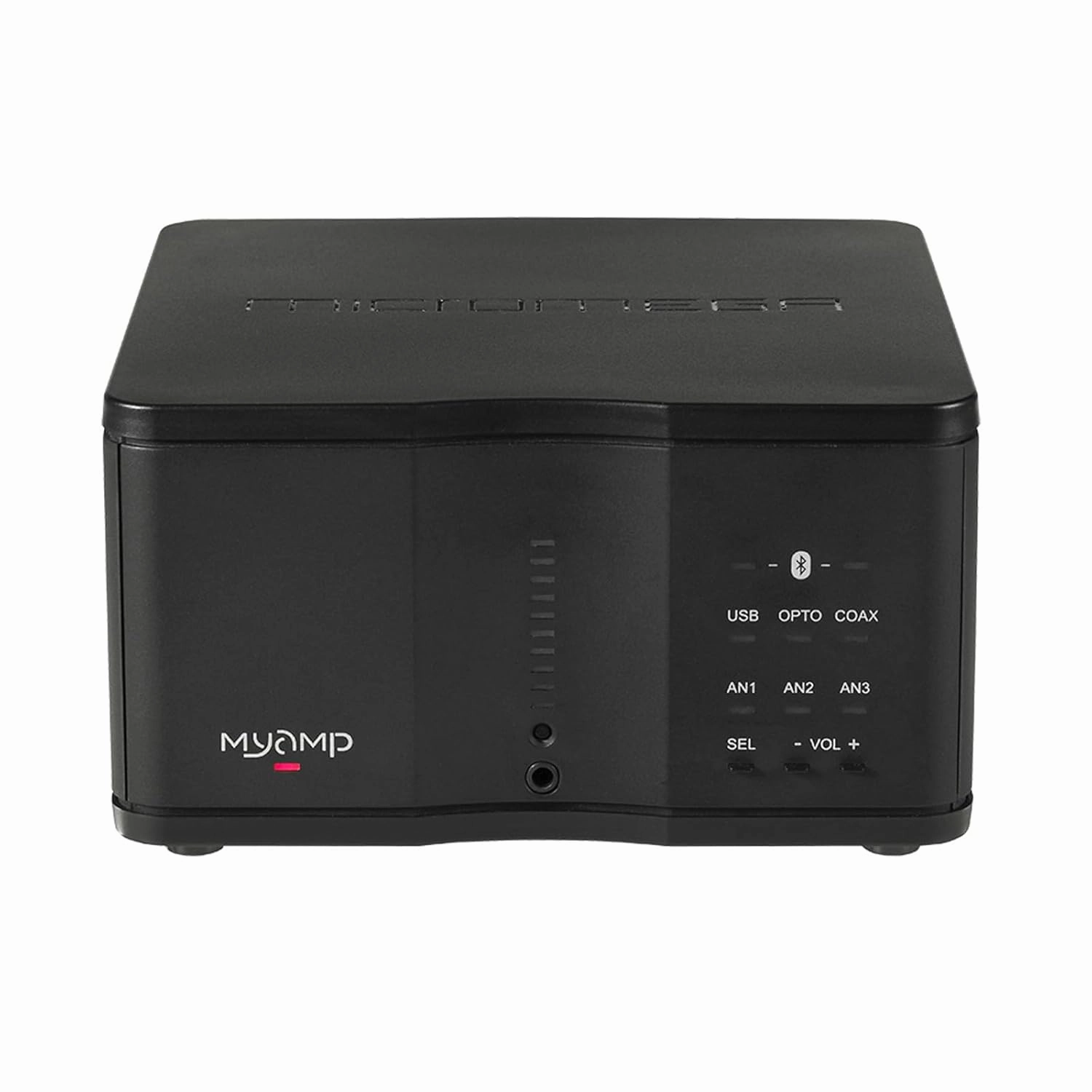 micromega - MyAmp Integrated Amplifier/DAC/Headphone Amp in Black integrated amplifier,stereo receiver,hi-fi amp combo,