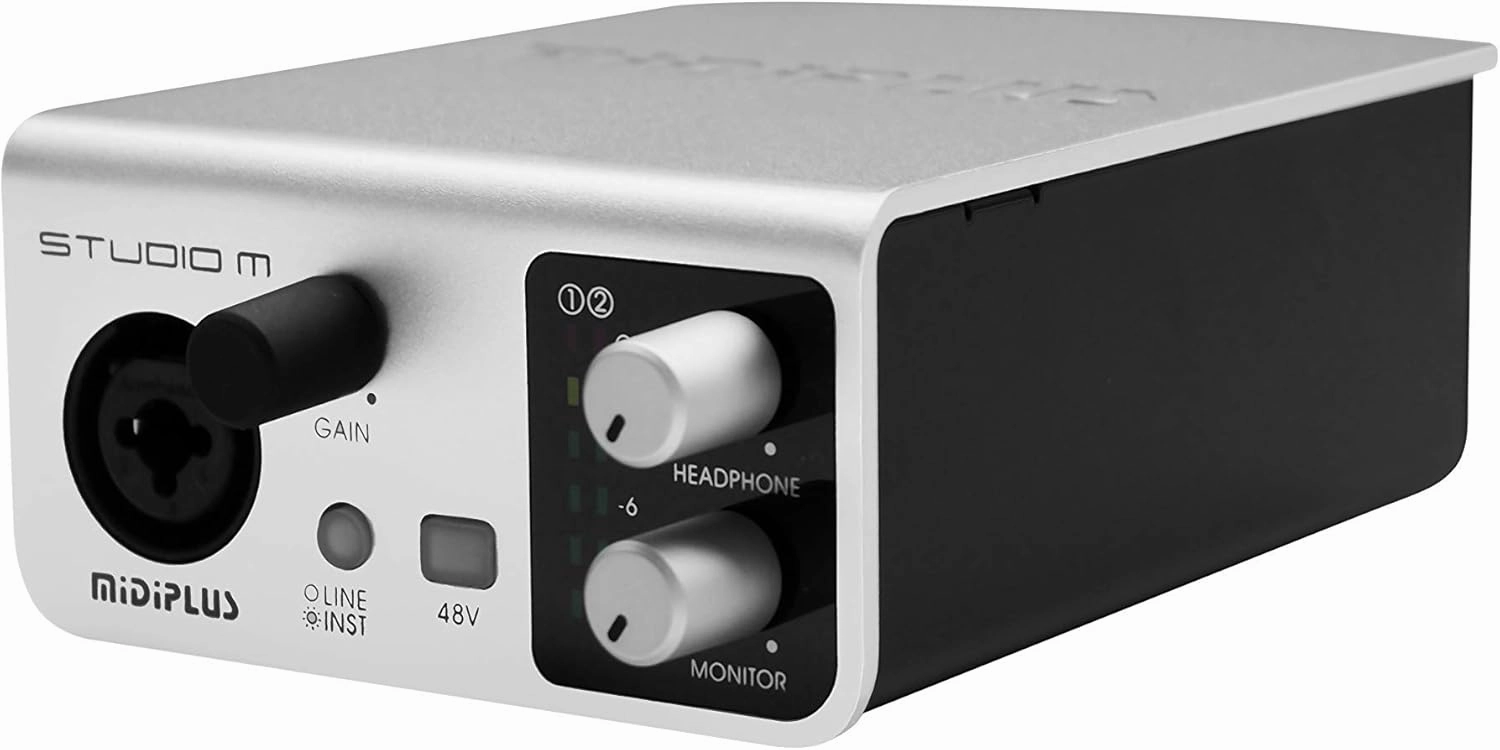 midiplus Studio M USB Audio Interface audio interface,USB interface,music recording input,