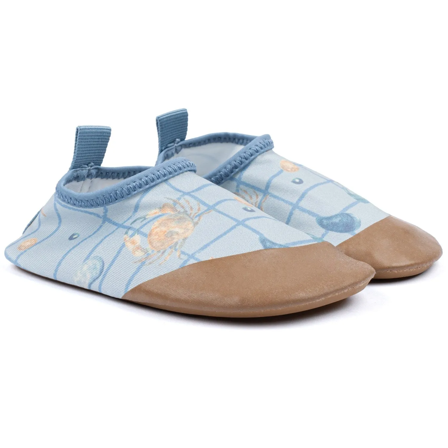 Mikk-Line Faded Denim AOP Swimshoe