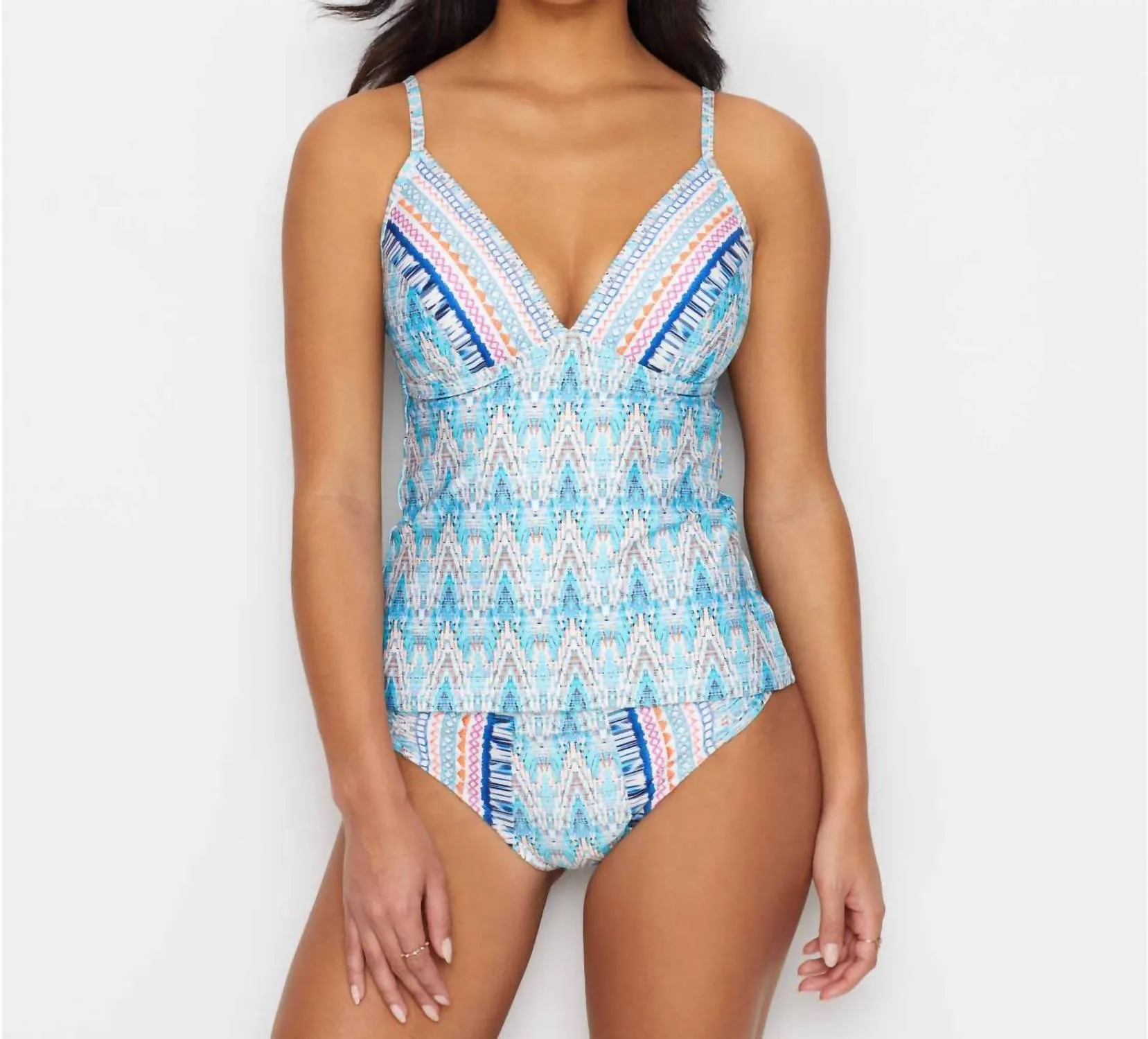 Milano Side Shirred Hipster In Multi
