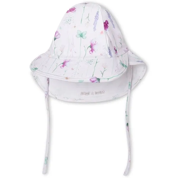 MINI A TURE Gustas Printed UV50  Sun Hat Floating Flowers