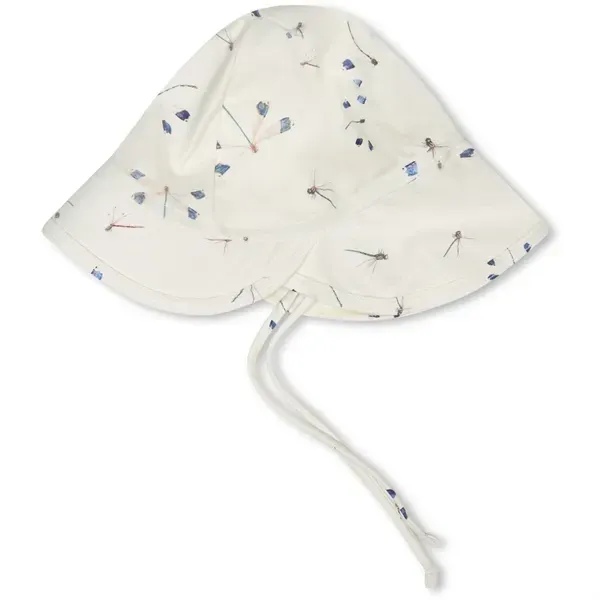MINI A TURE Gustas Printed UV50  Sun Hat Yellow Dragonflies