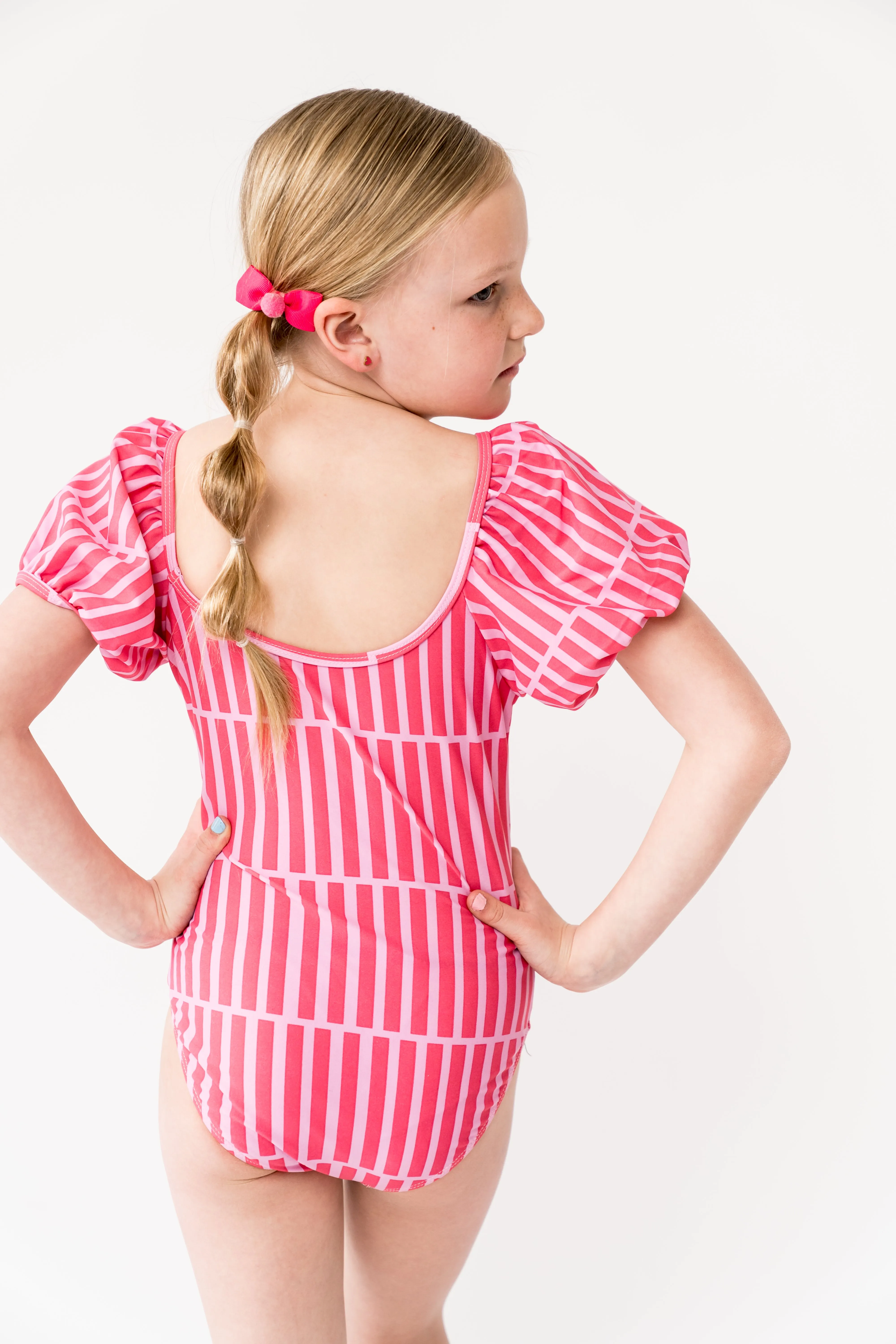 Mini Pura Vida One Piece | Pink Stripe