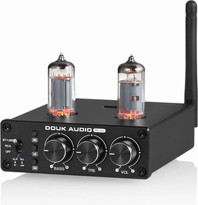 Mini Bluetooth 5.0 Tube Preamp Speaker Receiver Stereo Pre-Amplifier USB Player phono preamp,turntable amplifier,record player preamp,