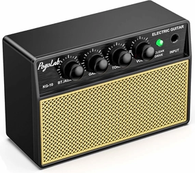 Mini Guitar Amp 10W, Rechargeable Guitar Amp for Electric Guitar, Bluetooth Guitar Amp with Clean Overdrive Tone for Practice tube amplifier,valve amp,audiophile tube stereo,
