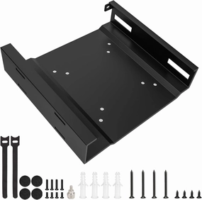 Mini PC Mount for Dell Micro Mount,Wall VESA and Under Desk Mount for Dell OptiPlex Micro Form Factor, Monitor Stands for Dell MFF 7050 7080 5070 7020 3000 7060 7090 7010 3060 3040 3050 9020 and More speaker wall mount,audio bracket,AV wall mounting,