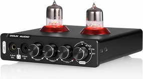 Mini Tube DAC Preamp with Coaxial/Optical to RCA Conversion, Balanced Headphone Amp, 24Bit/192KHz balanced output player,audiophile player,hi-res digital player,