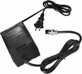 mixer power supply,HUIOP High-power Mixing Console Mixer Power Supply AC Adapter 17V 1500mA 50W 3-Pin Connector 110V Input US Plug for MG16/6FX/MG166C/MG166CX and Other 10-Channel or above Mixing Cons mixer console,audio mixing desk,DJ console,