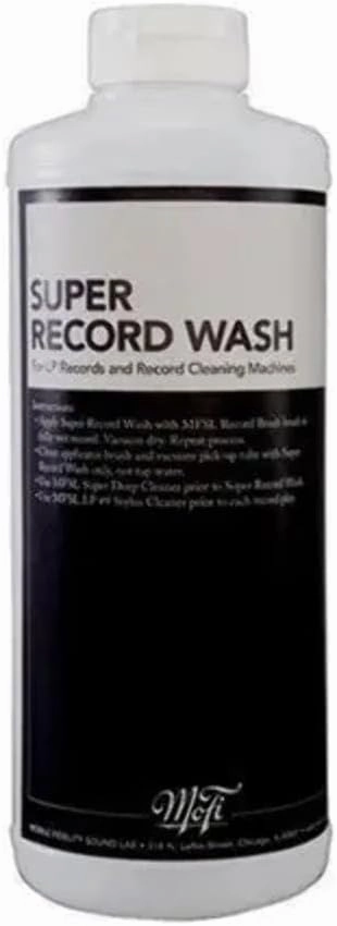 Mobile Fidelity Sound Lab - Super Record Wash (32oz) - MOFI MFSL record cleaning kit,vinyl cleaner,stylus brush set,