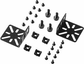 MokerLink Rack Mount Kit for 17.3 inch Wide Switches, Adjustable Hole Distance, Universal Kit, Compatible for Most Cisco, NETGEAR, Dell, D-Link, Linksys, HP, TRENDnet, Buffalo Tech Products rackmount gear,audio rack equipment,studio rackmounts,
